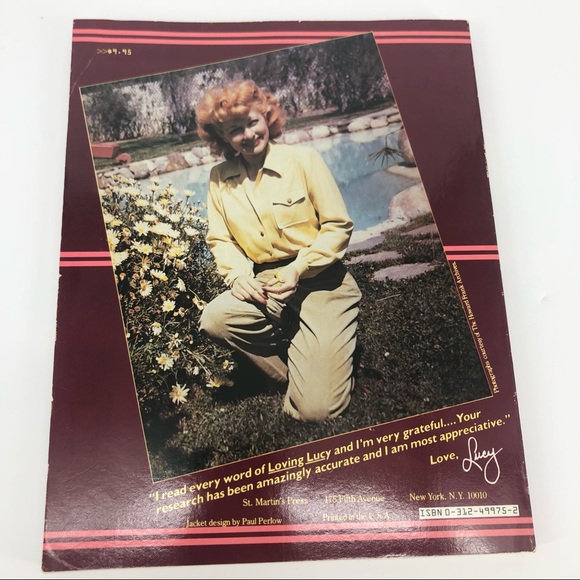 Loving Lucy I Love Lucy Lucille Ball Tribute Book - Picture 3 of 4